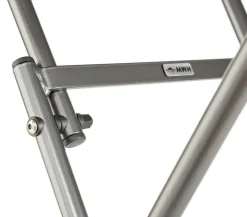 MWH Klapptische|Balkontische - Klapptisch Cafe Latte, ca. Ø60/H72 cm Grau
