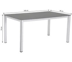 MWH Loft-Tisch Elements, ca. B160/H74/T90 cm Outlet