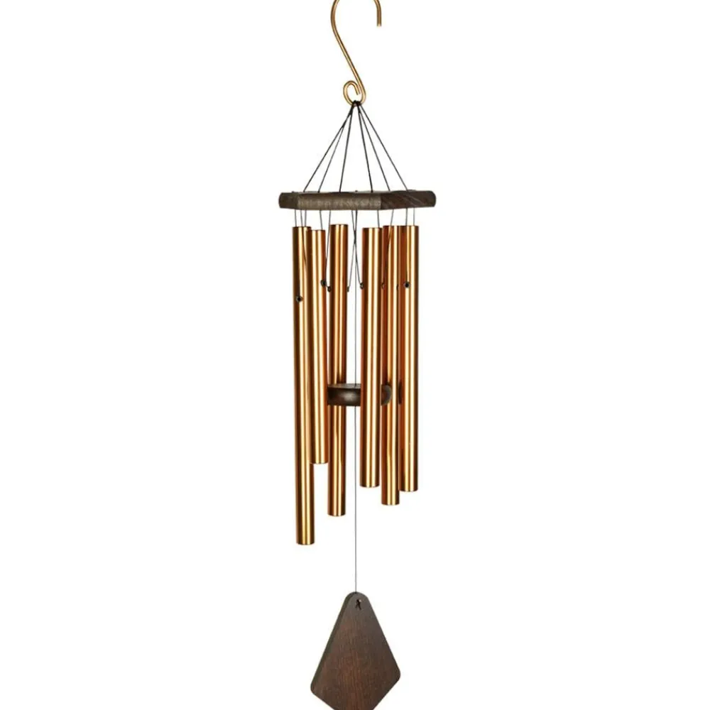 Nature´s Melody Windspiele & Gartenstecker - NATURE'S MELODY Klangspiel Premium, 17,8 x 15,2 x 80 cm Kupfer