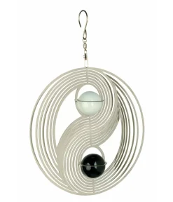 Nature´s Melody Windspiele & Gartenstecker > NATURE'S MELODY Windspiel Cosmo Yin Yang, 20,5 x 4,5 x 29 cm, //