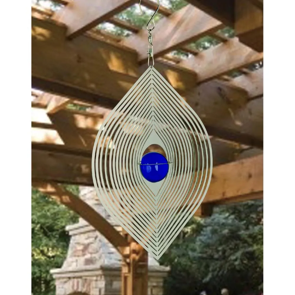 Nature´s Melody Windspiele & Gartenstecker > NATURE'S MELODY Windspiel Cosmo Katzenauge, 16,5 x 4,5 x 33 cm, /