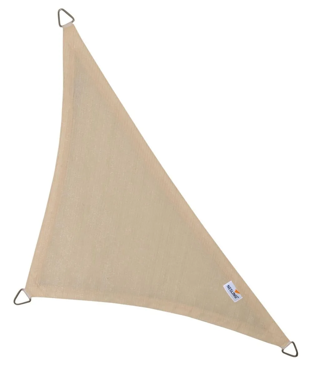 Nesling Sonnensegel Coolfit, dreieckig, ca. B500/T710 cm Creme New