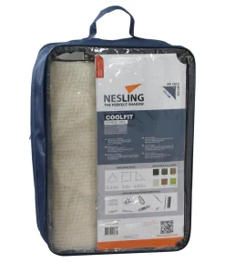 Nesling Sonnensegel Coolfit, dreieckig, ca. B500/T710 cm Creme New