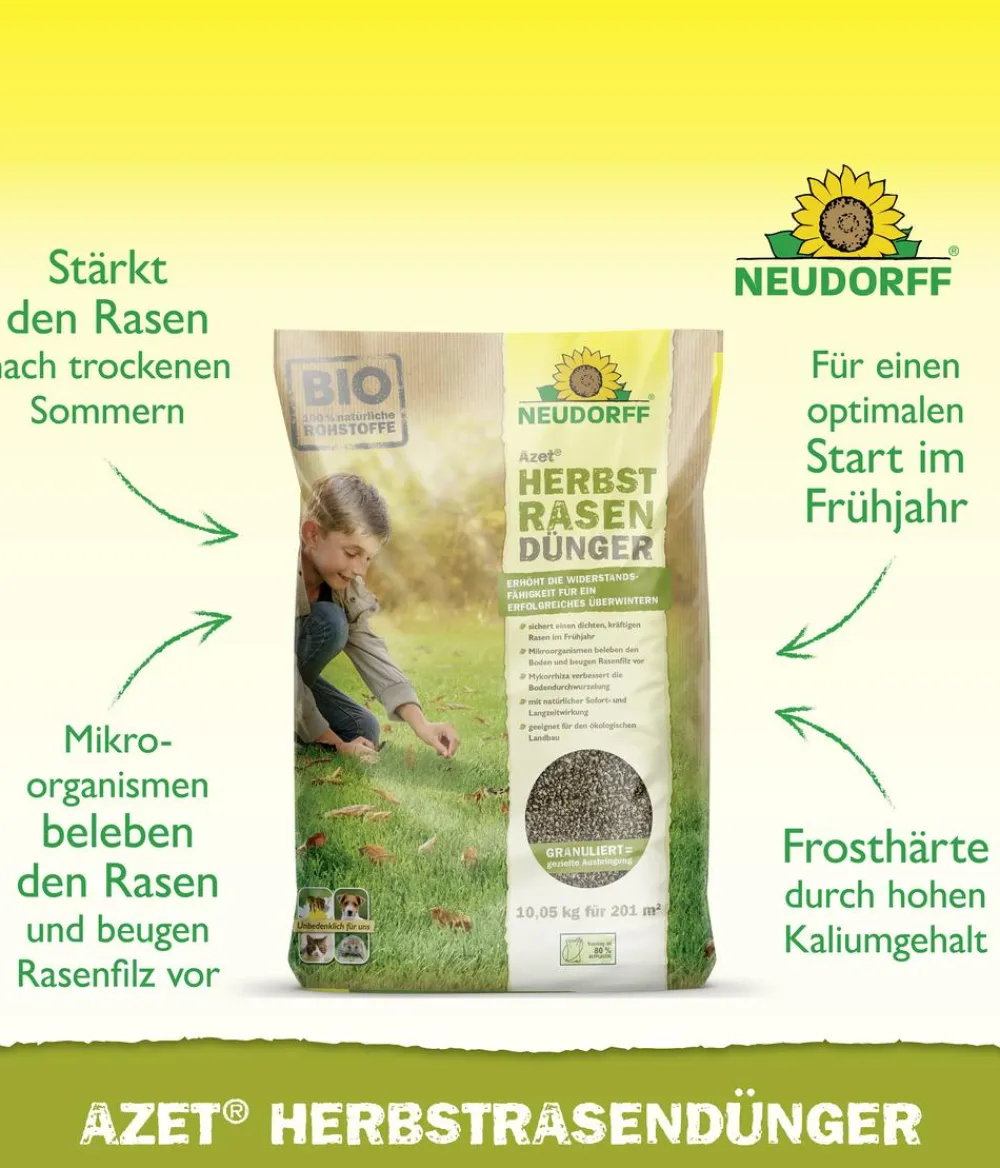 Neudorff Azet® Herbst-Rasendünger, 10,05 kg Best