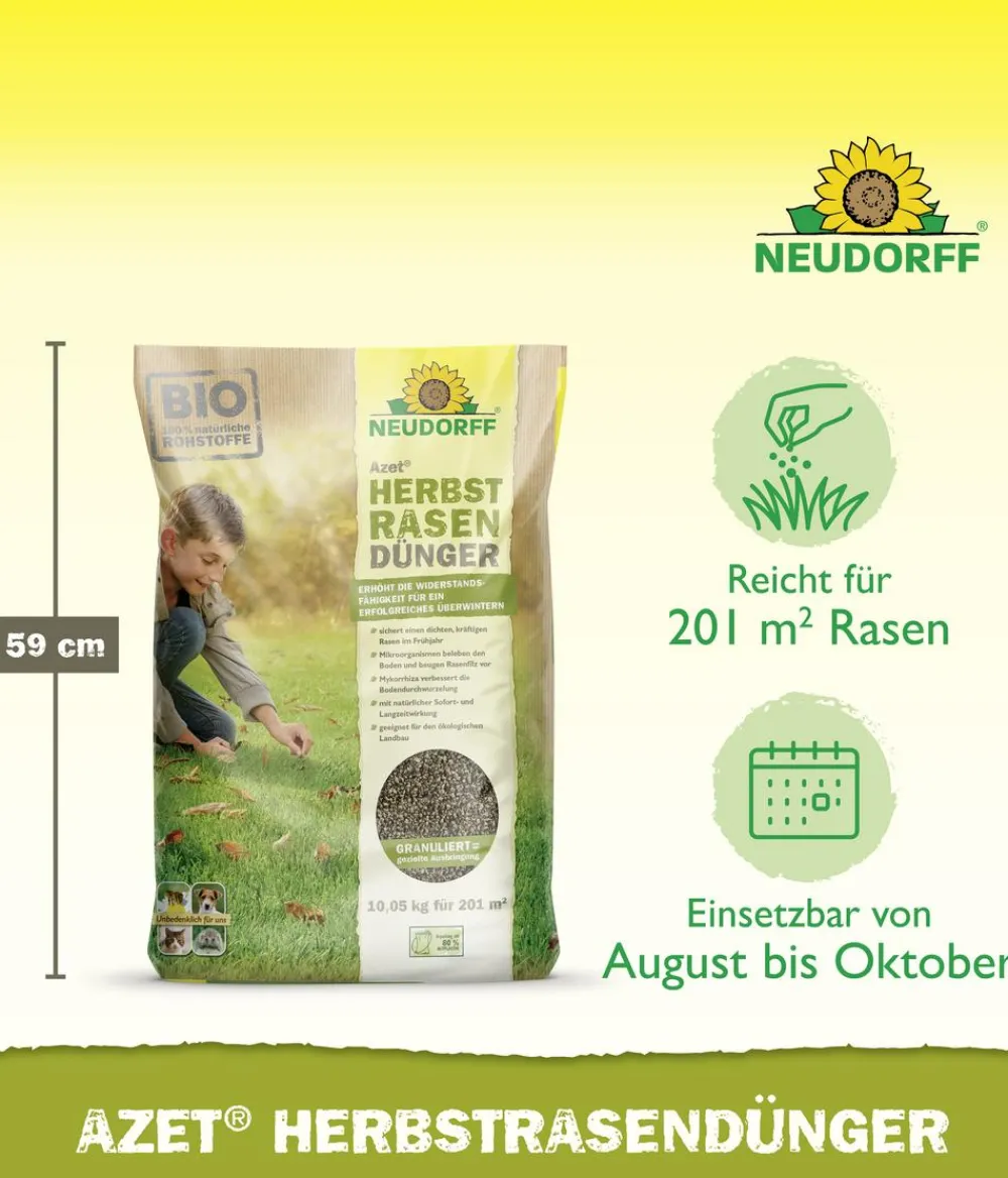 Neudorff Azet® Herbst-Rasendünger, 10,05 kg Best
