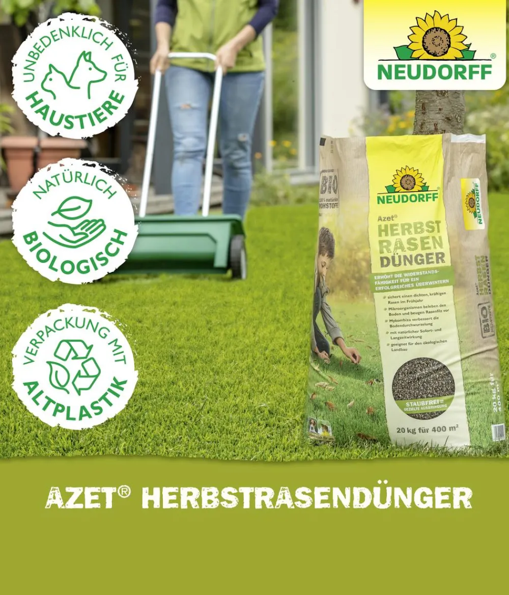 Neudorff Azet® Herbst-Rasendünger, 10,05 kg Best