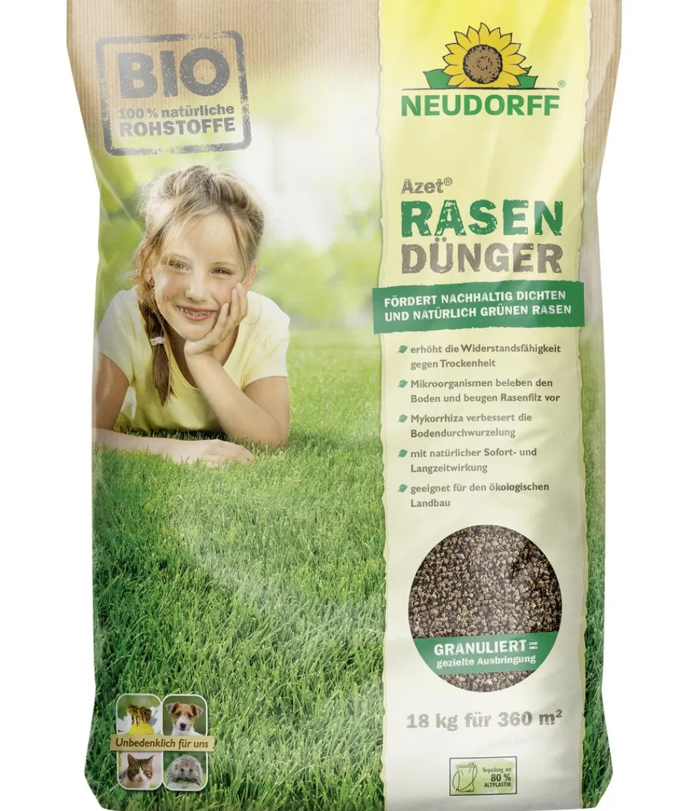 Neudorff Rasendünger - Azet® Rasendünger, 18 kg