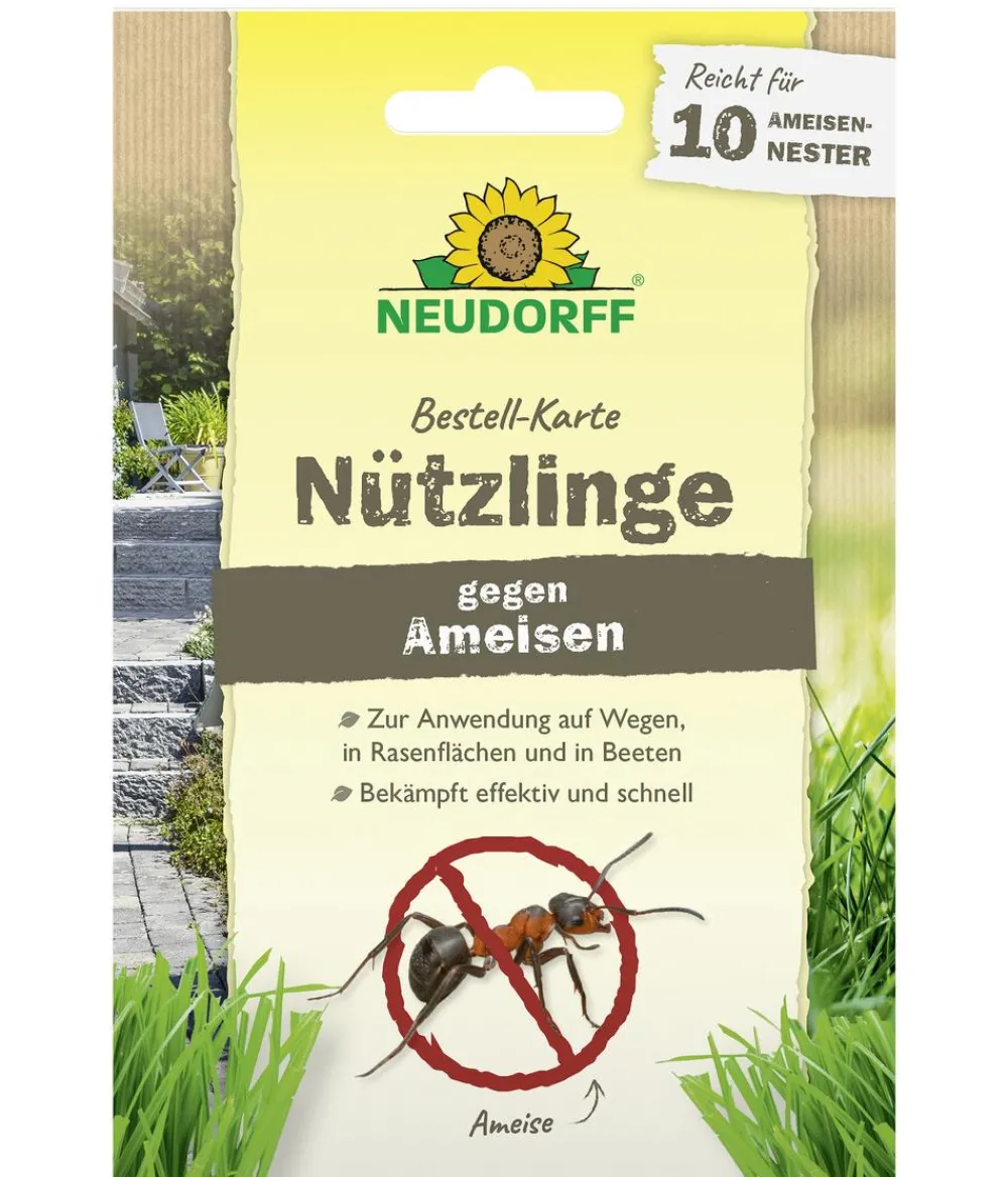 Neudorff Schädlingsbekämpfungsmittel - Bestell-Karte Nützlinge gegen Ameisen, für 10 Nester, 1 Stk.