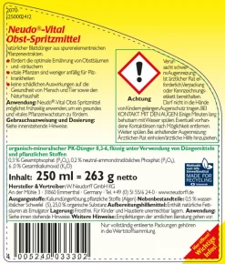 Neudorff Neudo®-Vital Obst-Spritzmittel, 250 ml New