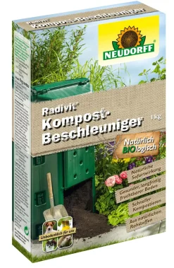 Neudorff Komposter & Abfallbehälter|Spezialdünger - Radivit® Kompost-Beschleuniger, 1 kg
