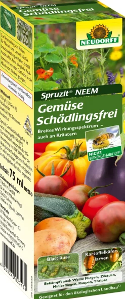 Neudorff Schädlingsbekämpfungsmittel - Spruzit® Neem Gemüse Schädlingsfrei, 75 ml