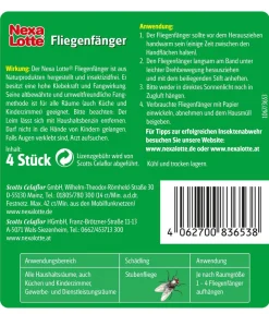 Nexa Lotte® Schädlingsbekämpfungsmittel|Insektenschutz & Fallen > Fliegenfänger, 4 Stk.