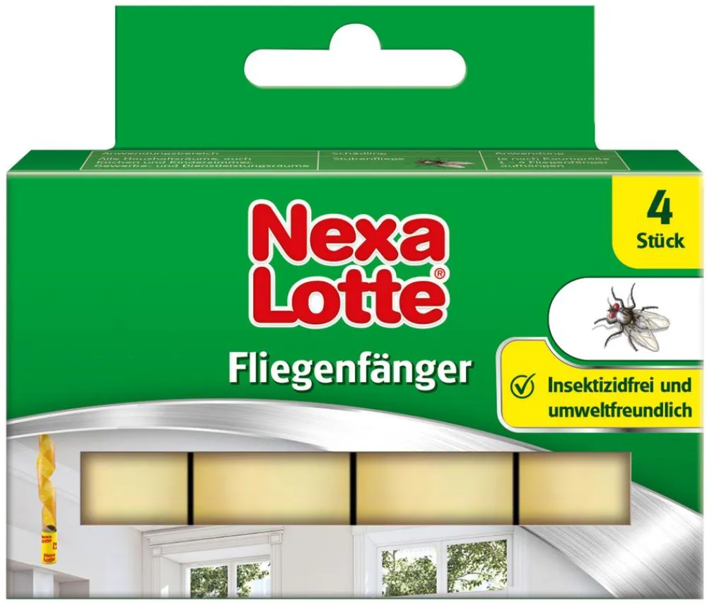 Nexa Lotte® Schädlingsbekämpfungsmittel|Insektenschutz & Fallen > Fliegenfänger, 4 Stk.