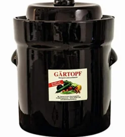 Nik. Schmitt Saft- & Weinherstellung > Ton-Gärtopf, glasiert