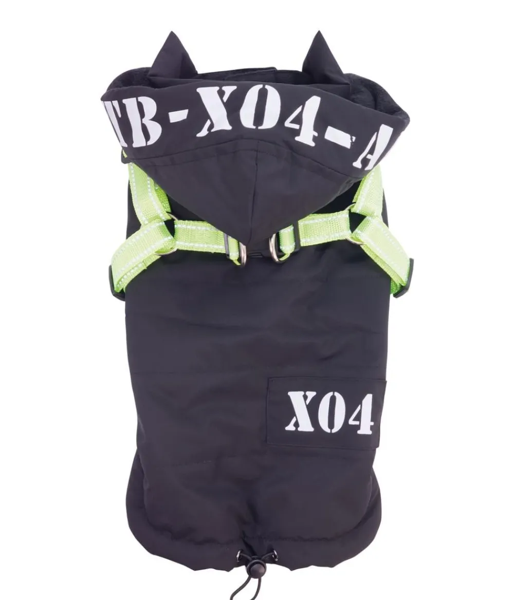 Nobby® Mehr Hundezubehör|Hundehalsbänder & Geschirre - Nobby Hundemantel X04 2 in 1, Schwarz