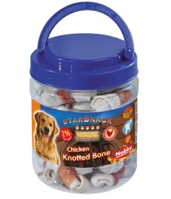 Nobby® Hundeleckerlies > Hundesnack StarSnack Barbecue Chicken Knotted Bone, Hühnchen, 400 g