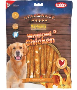 Nobby® Hundeleckerlies - Nobby Hundesnack StarSnack Barbecue Wrapped Chicken, L, 900 g