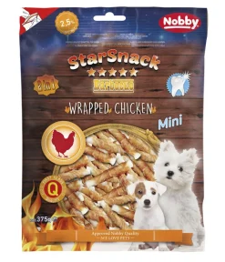 Nobby® Hundesnack StarSnack Barbecue Mini Wrapped Chicken, Hühnchen, 375 g Online