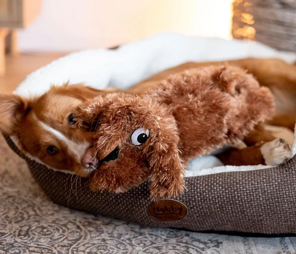 Nobby® Hundespielzeug > Nobby Hundespielzeug Plüschhund Schlapi