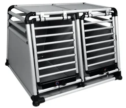 Nobby® Hundetransportboxen > Nobby Hundetransportbox Round Corner Doppelbox, ca. B96,5/H68,6/T83,5 cm
