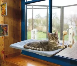 Nobby® Nobby Katzenliege Tapado, ca. B61/H24/T39 cm Grau Outlet