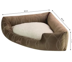Nobby® Nobby Komfortbett Ceno, dreieckig, Braun Outlet