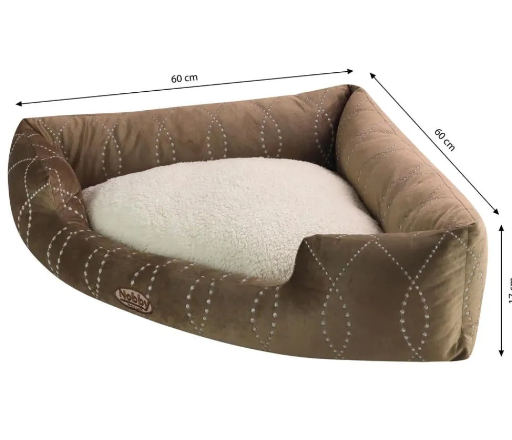 Nobby® Nobby Komfortbett Ceno, dreieckig, Braun Outlet