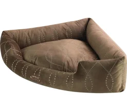 Nobby® Hundebetten & Körbe|Katzenbetten & Katzenkissen - Nobby Komfortbett Ceno, dreieckig, Braun