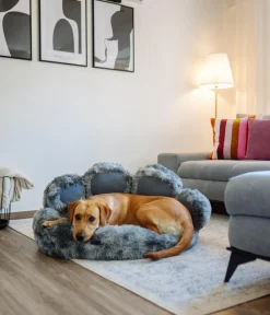 Nobby® Hundebetten & Körbe|Katzenbetten & Katzenkissen > Nobby Komfortbett Paw, rund,