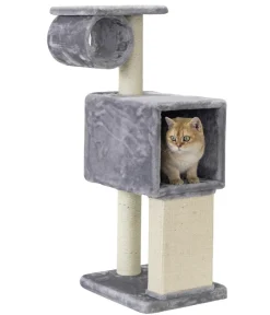 Nobby® Kratzbäume & Kratzmöbel - Nobby Kratzbaum Fina, ca. B35/H101/T40 cm Grau