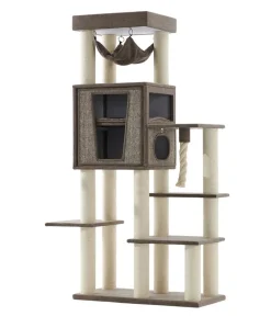 Nobby® Kratzbäume & Kratzmöbel - Nobby Kratzbaum Kasil, ca. B100/H203/T50 cm Braun