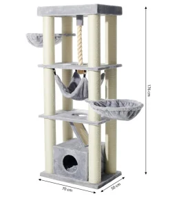 Nobby® Kratzbäume & Kratzmöbel > Nobby Kratzbaum Ordu, ca. B50/H176/T70 cm