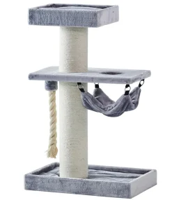 Nobby® Kratzbäume & Kratzmöbel - Nobby Kratzbaum Samar, ca. B50/H130/T80 cm Grau