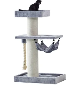 Nobby® Kratzbäume & Kratzmöbel - Nobby Kratzbaum Samar, ca. B50/H130/T80 cm Grau