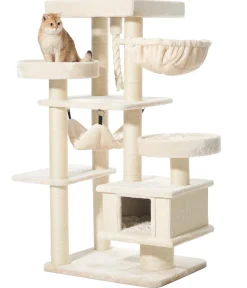 Nobby® Nobby Kratzbaum Vago, ca. B59/H162/T79 cm Creme Discount