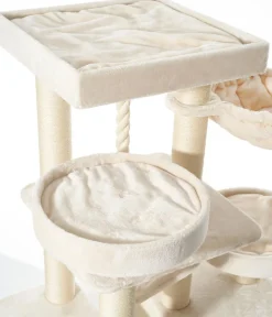 Nobby® Nobby Kratzbaum Vago, ca. B59/H162/T79 cm Creme Discount