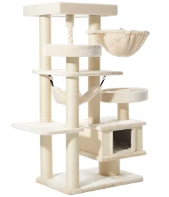 Nobby® Nobby Kratzbaum Vago, ca. B59/H162/T79 cm Creme Discount
