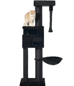 Nobby® Kratzbäume & Kratzmöbel - Nobby Kratzbaum Yoan, ca. B50/H167/T50 cm Schwarz