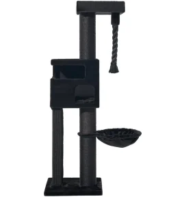 Nobby® Kratzbäume & Kratzmöbel - Nobby Kratzbaum Yoan, ca. B50/H167/T50 cm Schwarz
