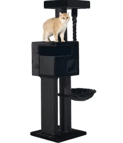 Nobby® Kratzbäume & Kratzmöbel - Nobby Kratzbaum Yoan, ca. B50/H167/T50 cm Schwarz