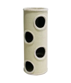 Nobby® Kratzbäume & Kratzmöbel - Nobby Kratztonne Dasha III, , ca. Ø38/H98 cm Creme