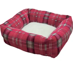 Nobby® Nobby Kuschelbett Kareli, rechteckig Rot Sale