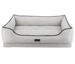 Nobby® Betten & Kissen|Hundebetten & Körbe > Nobby Orthopädisches Komfortbett Lago, rechteckig, hell, ca. B90/H24/T70 cm