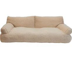 Nobby® Nobby Plüschsofa Teddy, rechteckig, Hellgrau New