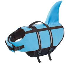 Nobby® Nobby Schwimmhilfe für Hunde Sharki, Hellblau Hot