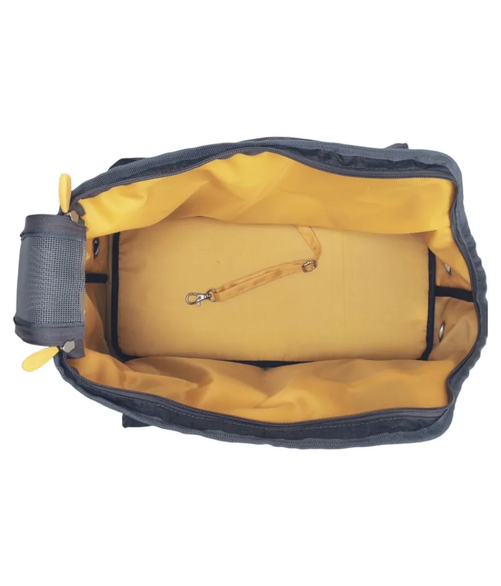 Nobby® Mehr Transport & Unterwegs|Hundetransportboxen - Nobby Tragetasche Shelly, grau/senf, ca. B72/T55 cm