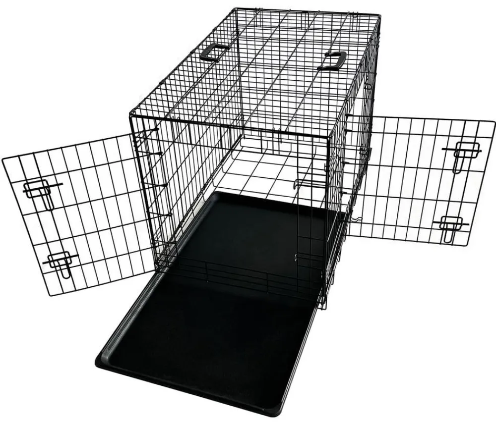 Nobby® Hundetransportboxen - Nobby Transportkäfig fatbar Schwarz
