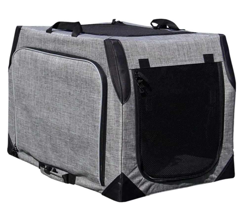 Nobby® Mehr Katzenzubehör|Hundetransportboxen - Nobby Tranporttache Traveer Extend, Grau