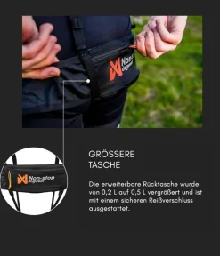 Non-stop dogwear Bauch-Laufgurt CaniX Belt, Schwarz Online