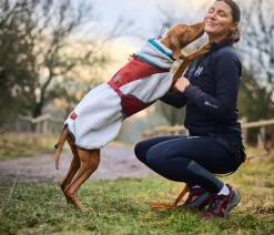 Non-stop dogwear Hunde-Fleecejacke Trekking fleece dog jacket, grau// Best